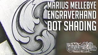 Hand Engraving  Dot Shading [upl. by Burrows]