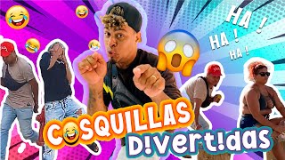 🔴🔴COSQUILLAS DIVERTIDAS 😜😜😜 prank funny comedia [upl. by Tewell867]