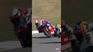 Last year hectic racing between Oettl Gerloff and Vierge 💥  2023 PortugueseWorldSBK 🇵🇹 [upl. by Riatsila]