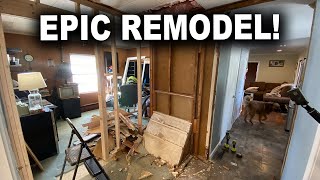 Epic 3 in 1 Remodel  Turning My 2 Bedroom House Into a 3 Bedroom [upl. by Silvers391]