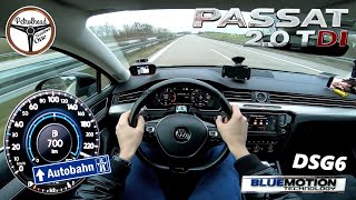 2015 VW Passat 20 TDI 190 KM  VMAX Próba autostradowa RACEBOX 100200 kmh [upl. by Ytok]