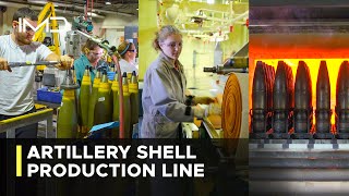 Inside Massive US Army Ammo Factory Making Artillery Shells [upl. by Babcock904]