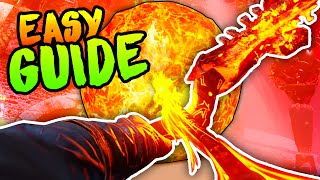 BEST FIRE BOW UPGRADE GUIDE EASY Black Ops 3 Zombies Der Eisendrache Easter Egg Guide  Tutorial [upl. by Ogait]