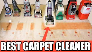 BEST CARPET CLEANERS  TESTED  Vacuum Wars [upl. by Enoek]