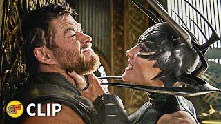 Thor vs Hela  Final Battle Scene  Thor Ragnarok 2017 IMAX Movie Clip HD 4K [upl. by Modestia562]