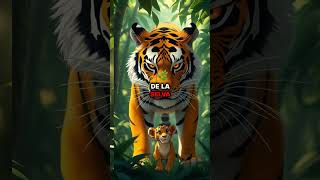 ¡Cachorro vs Tigre 🦁🐯 cachorro leon tigre animales aventura humor [upl. by Elfrida39]