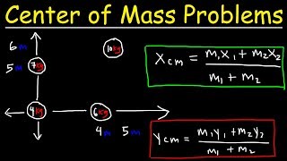 Center of Mass Physics Problems  Basic Introduction [upl. by Honor861]