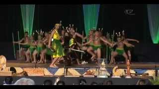 Kids fire up the kapa haka stage on day one of Te Mana Kuratahi [upl. by Chrisse]