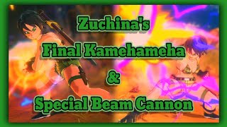 Xenoverse 2 Combos  Zuchinas Final Kamehameha amp Special Beam Cannon Combos [upl. by Sessilu]