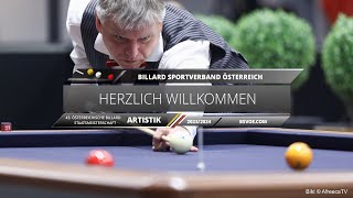 Finaltag ÖSTM Billard Artistik 202324 Neuaustragung  Gerasdorf [upl. by Ioved]