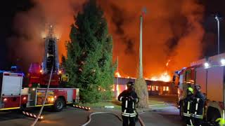 Meetingpoint Großbrand in der Friedrichshafener Straße [upl. by Enamrej]