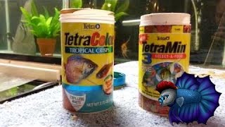 Tetra Fish Food 3 in 1 Food Plus Tetra Color Crisp [upl. by Adlay]