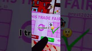 I traded my strawberry bat dragon JessicaRoblox fypシ゚viral adoptme jessicaroblox [upl. by Abbi]