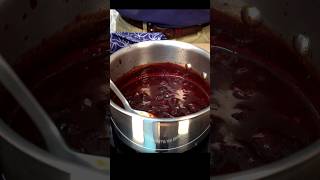 Blueberry Chipotle BBQ Sauce 😋 thesauceandgravychannel bbqsauce sauce [upl. by Celin80]