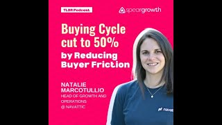 Buying Cycle cut to 50 by Reducing Buyer Friction Natalie Marcotullio  Navattic [upl. by Odlabso112]