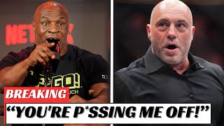 BREAKING quotMike Tyson Confronts Joe Rogan After OnAir Dissquot [upl. by Noir]