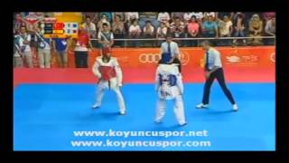 JJMM2013 Mersin Semifinal 68Kg Daniel Quesada vs Servet Tazegul [upl. by Yecats]