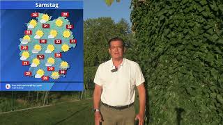 Am Wochenende erwartet uns das Sommerfinale mit teils über 30 Grad [upl. by Amjan]