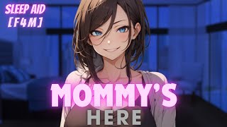 F4M Mommy girlfriend soothes you back to sleep ASMRROLEPLAY Sleep aid [upl. by Albertine]