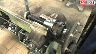 Anwendungsvideo RadlagerWerkzeugSatz Ford Transit KS Tools 1502370 [upl. by Armillas]