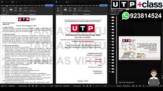 🔴ACS09 Semana 09  Tema 01 Tarea Tarea académica 1 TA1 FILOSOFÍA DEL DERECHO UTP OCTUBRE 2024 [upl. by Enyaz]