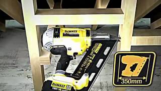 Dewalt Nail Gun 18v 40ah Cordless 1st Fix LiIon XR 90mm Battery Framing Nailer DCN690 NO GAS 1 [upl. by Marchal]