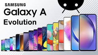 Evolution of Samsung Galaxy A Series [upl. by Bathsheeb639]