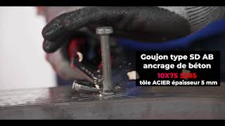 ANCRAGES BÉTON  Générateur pour souder les goujons connecteurs ARC Fusion Forgeage  JUPITER 800I [upl. by Mayes]