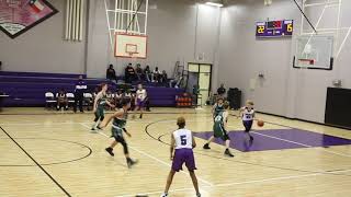 2019 02 04 Creekwood Middle School CMS v Humble Middle School 8th grade basketball [upl. by Eimrots]