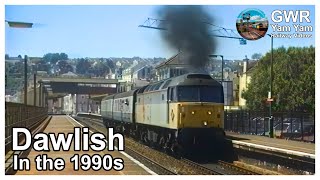 Motive power variety at Dawlish Station in the 1990s [upl. by Iddet]