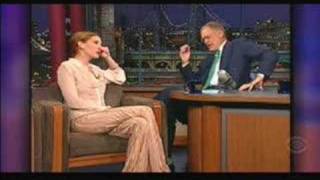 Late Show David Letterman  Julia Roberts July01 23 [upl. by Ahsinav]