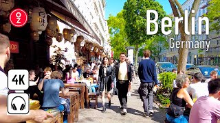 BERLIN Kreuzberg  Germany 🇩🇪 4K Sunny Day ☀️ Walking Tour in Bergmannkiez 2022 [upl. by Craggy]