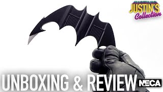 Batman 1989 Batarang Neca Unboxing amp Review  Life Size Prop Replica [upl. by Eelynnhoj]