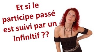 En 2 minutes Laccord du participe passé avec avoir suivi par un infinitif [upl. by Ahsenrat299]