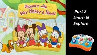 Baby Mickey amp Friends VSmile Playthrough Part 2  Learn amp Explore [upl. by Itak919]