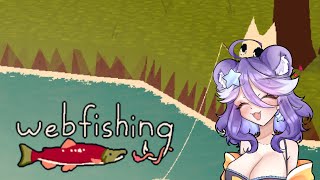 Sookie Plays WEBFISHINGHypixel Skyblock [upl. by Low]