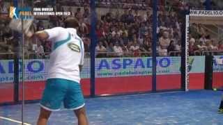 Best Rallies and Spectacular Points Final Padel Tournament WPT Murcia 2013 [upl. by Nova753]