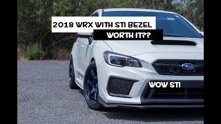 2018 Subaru WRX with STI BEZEL poser [upl. by Anauqaj]