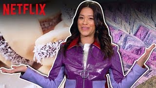 Gina Rodriguez adivina palabras argentinas  Netflix [upl. by Marinelli]