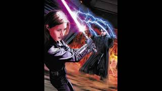 Star Wars Legends Jaina Solo Vs Darth Caedus Jacen Solo Theme Soundtrack 2023 SWtoR KotfEshorts [upl. by Aleydis]