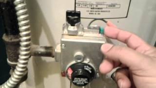 How to turn on gas water heater [upl. by Griggs]