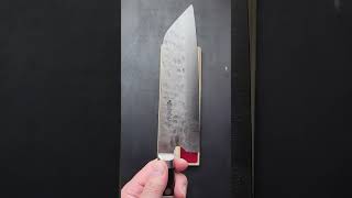 藤原照康作 三徳包丁【幻の名刀】180mm  Santoku Knife Teruyasu Fujiwara Knives Maboroshi 180mm [upl. by Aramahs]