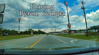 Byron GA  Drive Tour  USA [upl. by Quitt]