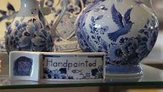 Traditional Dutch pottery gets contemporary makeover [upl. by Okoyk70]