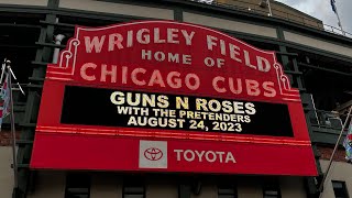 Guns N Roses  “Welcome to the Jungle” Live  Wrigley Field 82423 [upl. by Atinrahc]