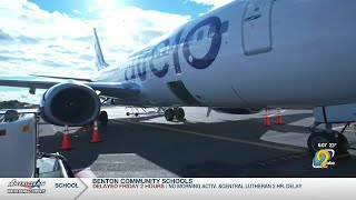 Avelo Airlines sets start date for flights in Dubuque [upl. by Gaylene263]