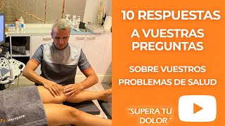 10 respuestas a vuestras preguntas sobre problemas de salud [upl. by Saraann]