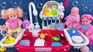 8 Minutes Satisfying with Unboxing Kitchen Cooking Playset，Kitchen Sink Toys Review  ASMR [upl. by Singh]