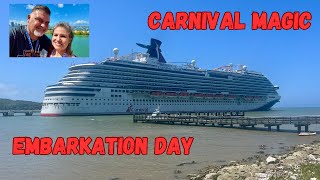 Carnival Magic 8 Day Cruise Embarkation Day [upl. by Lolita]