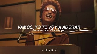 Bruno Mars Anderson Paak Silk Sonic  Leave the Door Open Official Video  Español  Lyrics [upl. by Eecyak]